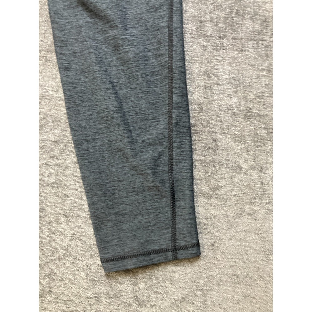 Avia Leggings Women XL 16-18 Gray Stretch Contrast Stitching Pull On Gym Workout - Picture 10 of 15